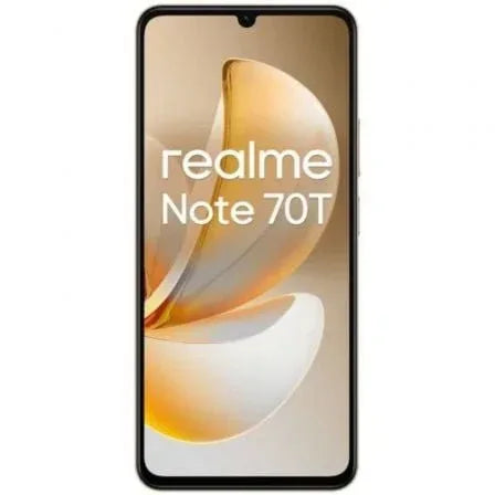 Smartphone Realme Note 70T 4GB/ 128GB/ 6.74"/ Dorado Playa - PixelPlaza