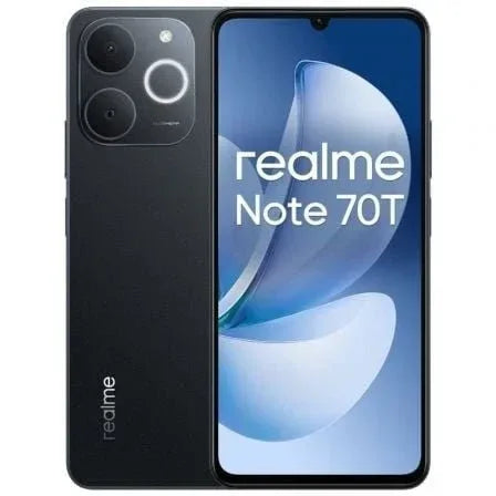 Smartphone Realme Note 70T 4GB/ 256GB/ 6.74"/ Negro Obsidiana - PixelPlaza