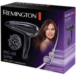 Secador Remington Pro-Air Shine 2300W/ Iónico/ Negro - PixelPlaza