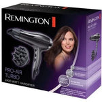 Secador Remington Pro-Air Turbo/ 2400W/ Negro - PixelPlaza