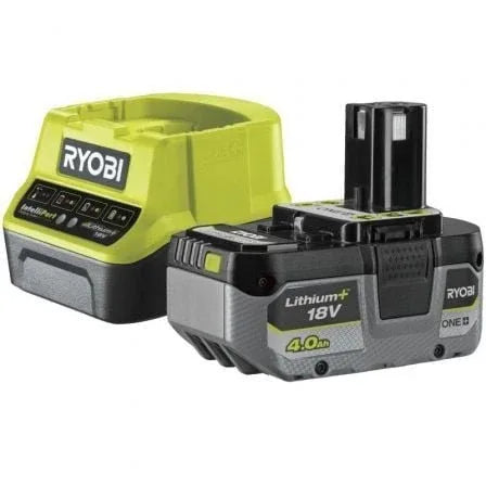 Cargador + Batería de litio Ryobi ONE+ RC18120-140X/ 18V 4,0Ah - PixelPlaza
