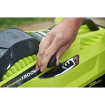 Cortacésped Ryobi RLM15E36H/ 1500W/ Corte Ø36cm/ Incluye Recolector de Hierba 45L y Adaptador Mulching - PixelPlaza