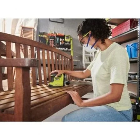 Lijadora Triangular Ryobi ONE+ 18V RPS18-0/ Incluye 6 Lijas/ Sin Batería ni Cargador - PixelPlaza