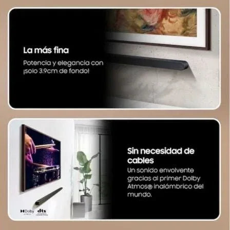 Barra de Sonido con Bluetooth Samsung Ultra Slim HW-S700D/ZF 2024/ 3.1 - PixelPlaza