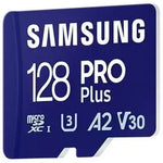 Tarjeta de Memoria Samsung PRO Plus 2023 128GB microSD XC/ Clase 10/ 180MBs - PixelPlaza
