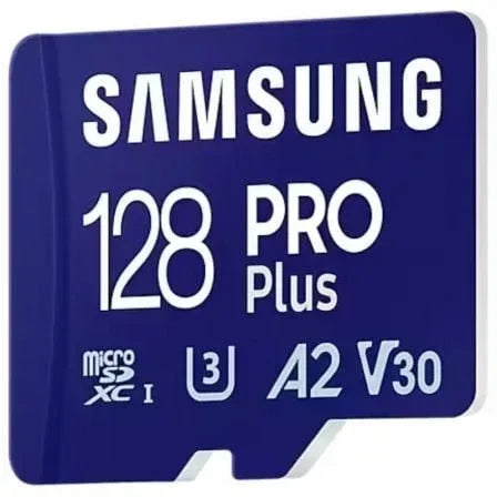 Tarjeta de Memoria Samsung PRO Plus 2023 128GB microSD XC/ Clase 10/ 180MBs - PixelPlaza