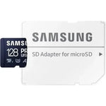 Tarjeta de Memoria Samsung Pro Ultimate 128GB microSD XC con Adaptador/ Clase 10/ 200MBs - PixelPlaza