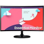 Monitor Profesional Curvo Samsung Essential Monitor S36C S27C364EAU/ 27"/ Full HD/ Negro - PixelPlaza