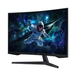Monitor Gaming Curvo Samsung Odyssey G5 S27CG554EU 27"/ QHD/ 1ms/ 165Hz/ VA/ Negro - PixelPlaza