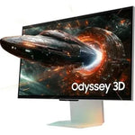 Monitor Gaming Samsung Odyssey 3D G90XF S27FG904XU 27"/ 4K/ 1ms/ 165Hz/ 3D/ Multimedia/ Regulable en altura/ Plata - PixelPlaza