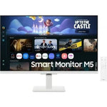 Smart Monitor Samsung M5 S27FM501EU 27"/ Full HD/ Multimedia/ Smart TV/ Blanco - PixelPlaza