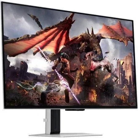 Monitor Gaming Samsung Odyssey OLED G8 S32DG802SU 32"/ 4K/ 0.03ms/ 240Hz/ OLED/ Multimedia/ Regulable en altura/ Gris - PixelPlaza