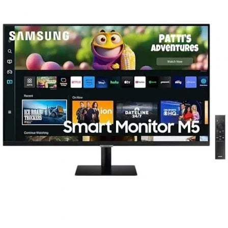 Smart Monitor Samsung M5 S32DM500EU 32"/ Full HD/ Multimedia/ Smart TV/ Negro - PixelPlaza