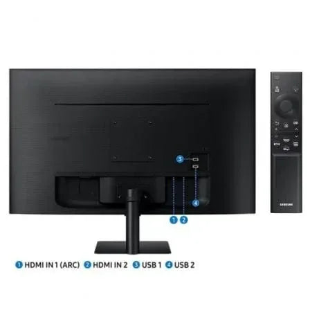Smart Monitor Samsung M5 S32DM500EU 32"/ Full HD/ Multimedia/ Smart TV/ Negro - PixelPlaza