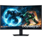Monitor Gaming Samsung Odyssey G7 G75F 37"/ 4K/ 1ms/ 165Hz/ VA/ Regulable en altura/ Negro - PixelPlaza