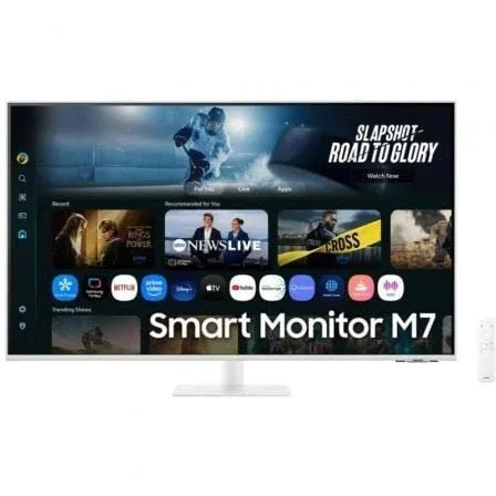 Smart Monitor Samsung M7 S43FM701UU 43"/ 4K/ Multimedia/ Smart TV/ Blanco - PixelPlaza