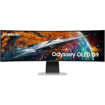Smart Monitor Ultraparonamico Curvo Gaming Samsung Odyssey OLED G9 S49CG950SU 49"/ Dual QHD/ Multimedia/ 0.03ms/ 240Hz/ OLED/ Regulable en altura Gris