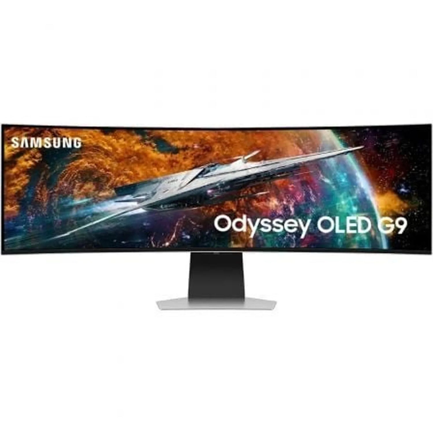 Smart Monitor Ultraparonamico Curvo Gaming Samsung Odyssey OLED G9 S49CG950SU 49"/ Dual QHD/ Multimedia/ 0.03ms/ 240Hz/ OLED/ Regulable en altura Gris - PixelPlaza