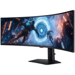 Monitor Gaming Ultraparonamico Curvo Samsung Odyssey G9 G91F S49FG910EU 49"/ Dual QHD/ 1ms/ 144Hz/ Regulable en altura - PixelPlaza
