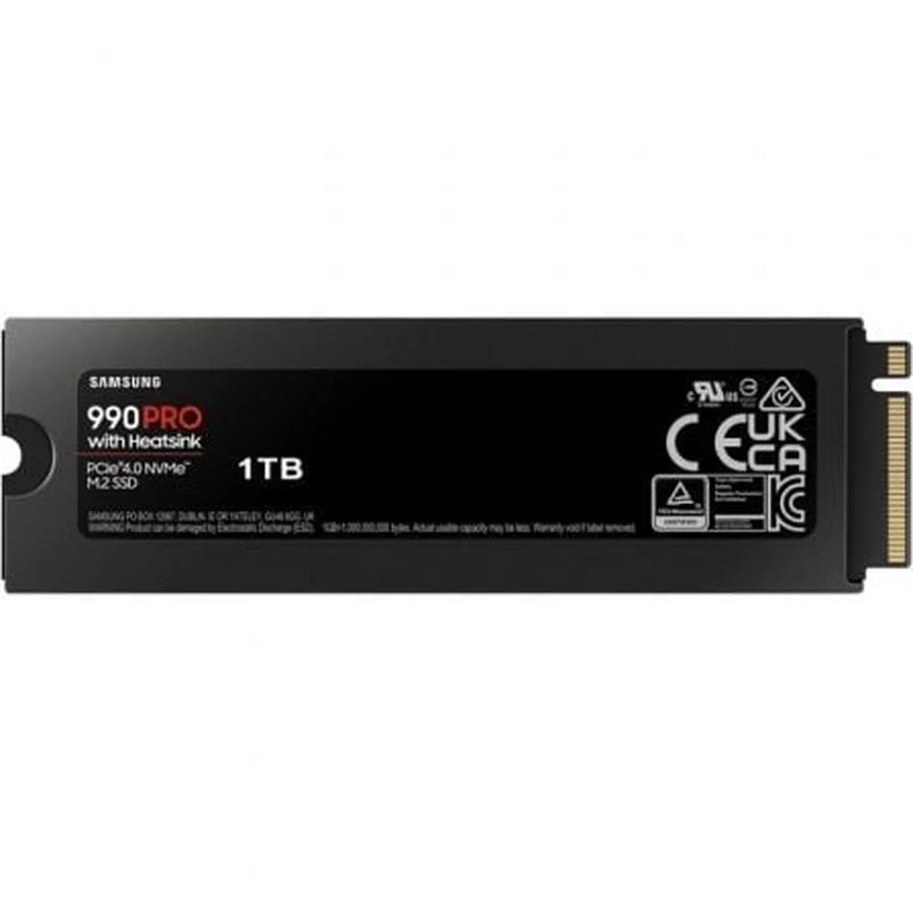 Disco SSD Samsung 990 PRO 1TB/ M.2 2280 PCIe Gen4/ con Disipador de Calor/ Compatible con PS5 y PC/ Full Capacity - PixelPlaza