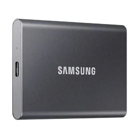 Disco Externo SSD Samsung Portable T7 2TB/ USB 3.2/ Gris - PixelPlaza
