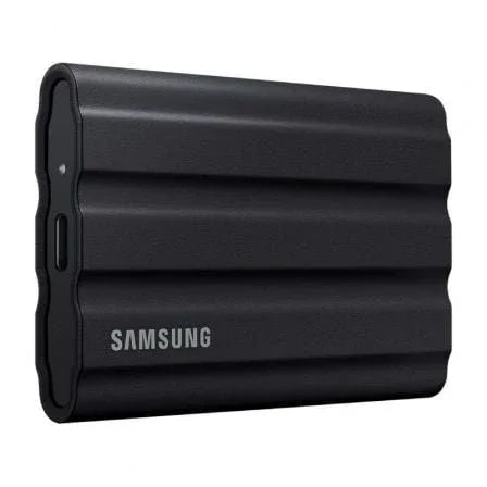 Disco Externo SSD Samsung Portable T7 Shield 2TB/ USB 3.2/ Negro - PixelPlaza