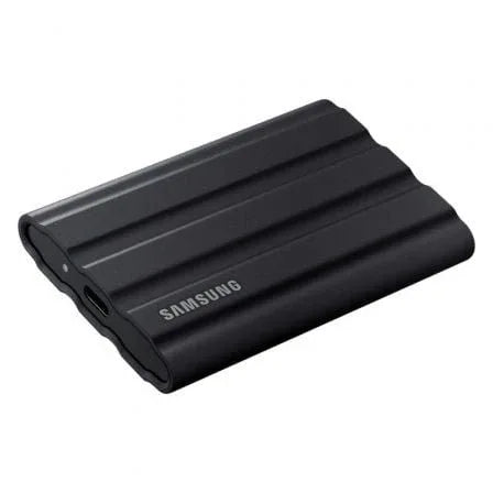 Disco Externo SSD Samsung Portable T7 Shield 4TB/ USB 3.2/ Negro - PixelPlaza