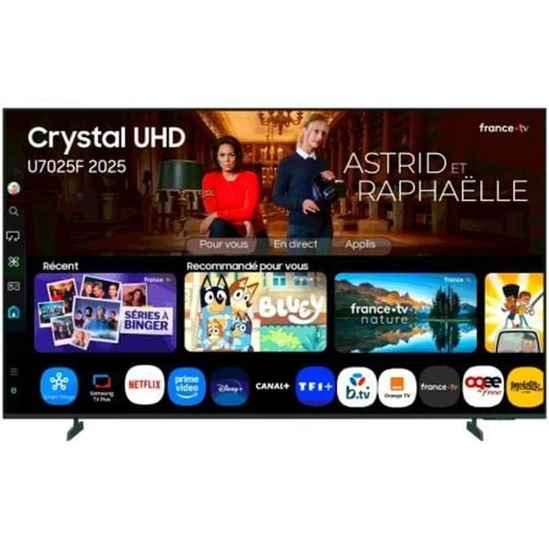 Televisor Samsung Crystal UHD U7025F TU50U7025FK 50"/ UltraHD 4K/ Smart TV/ WiFi - PixelPlaza