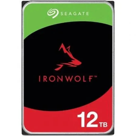 Disco Duro Seagate IronWolf NAS ST12000VN0008 12TB/ 3.5"/ SATA III/ 256MB - PixelPlaza