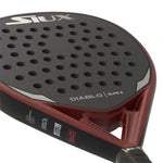 Pala de Pádel Siux Diablo Elite 4/ Negro y Rojo - PixelPlaza