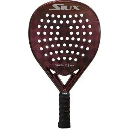 Pala de Pádel Siux Diablo Pro 4 (Tino Libaak)/ Roja - PixelPlaza
