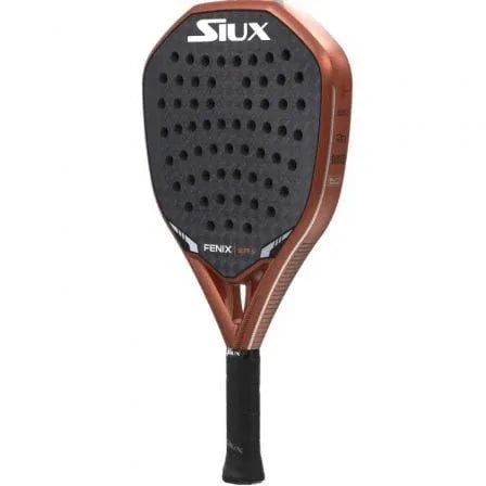 Pala de Pádel Siux Fenix Elite 5 2025/ Negra y Bronce - PixelPlaza
