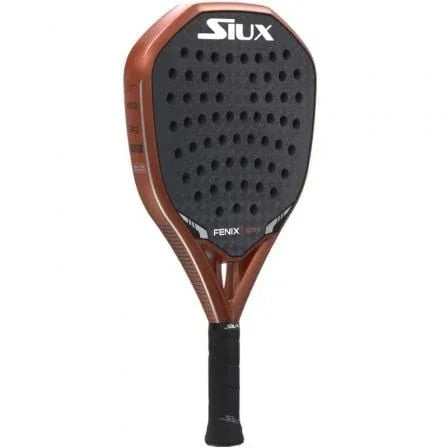 Pala de Pádel Siux Fenix Elite 5 2025/ Negra y Bronce - PixelPlaza