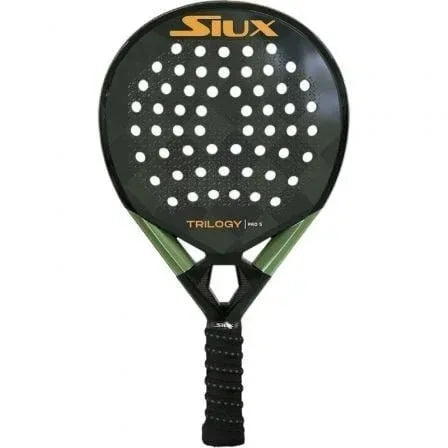 Pala de Pádel Siux Trilogy Pro 5 2025 (Patty Llaguno)/ Negra y Verde - PixelPlaza