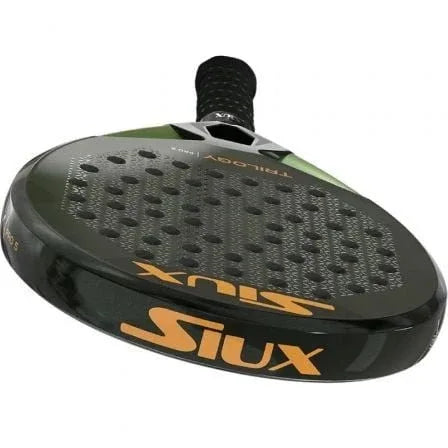 Pala de Pádel Siux Trilogy Pro 5 2025 (Patty Llaguno)/ Negra y Verde - PixelPlaza
