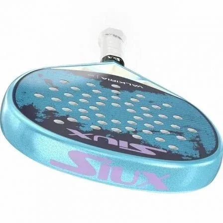 Pala de Pádel Siux Valkiria Go 2025/ Azul y Rosa - PixelPlaza