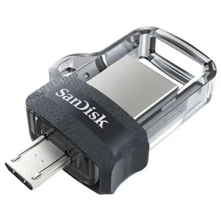 Pendrive 32GB SanDisk Dual m3.0 Ultra USB 3.0/ MicroUSB - PixelPlaza