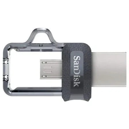 Pendrive 32GB SanDisk Dual m3.0 Ultra USB 3.0/ MicroUSB - PixelPlaza