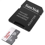 Tarjeta de Memoria SanDisk Ultra 128GB microSD XC con Adaptador/ Clase 10/ 80MB/s - PixelPlaza