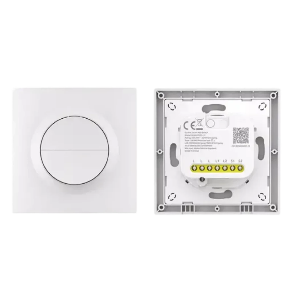 SONOFF Orb-ZBW2L ZigBee Doble Canal - Interruptor Inteligente de Pared
