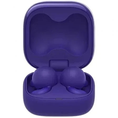 Auriculares Bluetooth Sony LinkBuds Open con estuche de carga/ Autonomía 8h/ Violetas - PixelPlaza