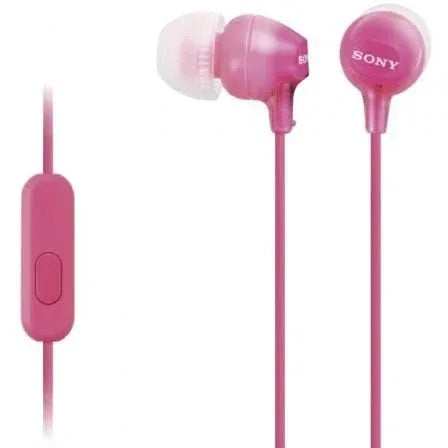 Auriculares Intrauditivos Sony MDR-EX15APPI/ con Micrófono/ Jack 3.5/ Rosas - PixelPlaza