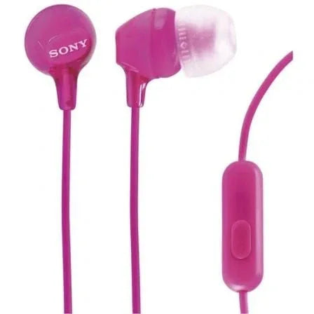 Auriculares Intrauditivos Sony MDR-EX15APPI/ con Micrófono/ Jack 3.5/ Rosas - PixelPlaza