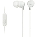 Auriculares Intrauditivos Sony MDR-EX15AP/ con Micrófono/ Jack 3.5/ Blancos - PixelPlaza