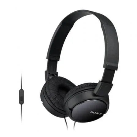 Auriculares Sony MDRZX110APB/ con Micrófono/ Jack 3.5/ Negros - PixelPlaza