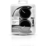 Auriculares Sony MDRZX110APB/ con Micrófono/ Jack 3.5/ Negros - PixelPlaza