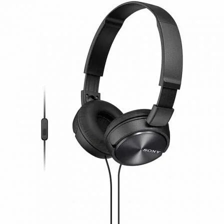 Auriculares Sony MDRZX310APB/ con Micrófono/ Jack 3.5/ Negros - PixelPlaza