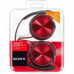 Auriculares Sony MDRZX310APR/ con Micrófono/ Jack 3.5/ Rojos - PixelPlaza
