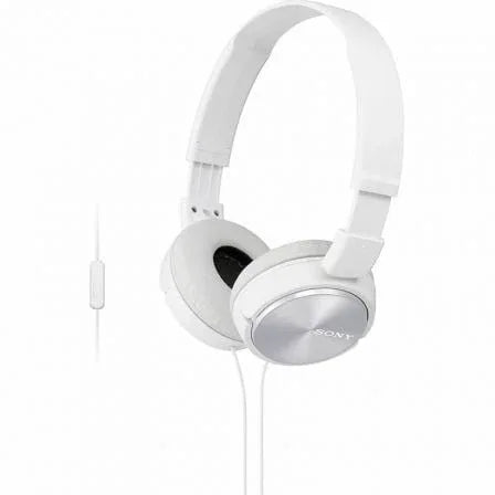 Auriculares Sony MDRZX310APW/ con Micrófono/ Jack 3.5/ Blancos - PixelPlaza