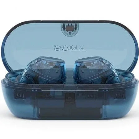 Auriculares Bluetooth Sony WF-C710N con estuche de carga/ Autonomía 12h/ Azules Cristal - PixelPlaza